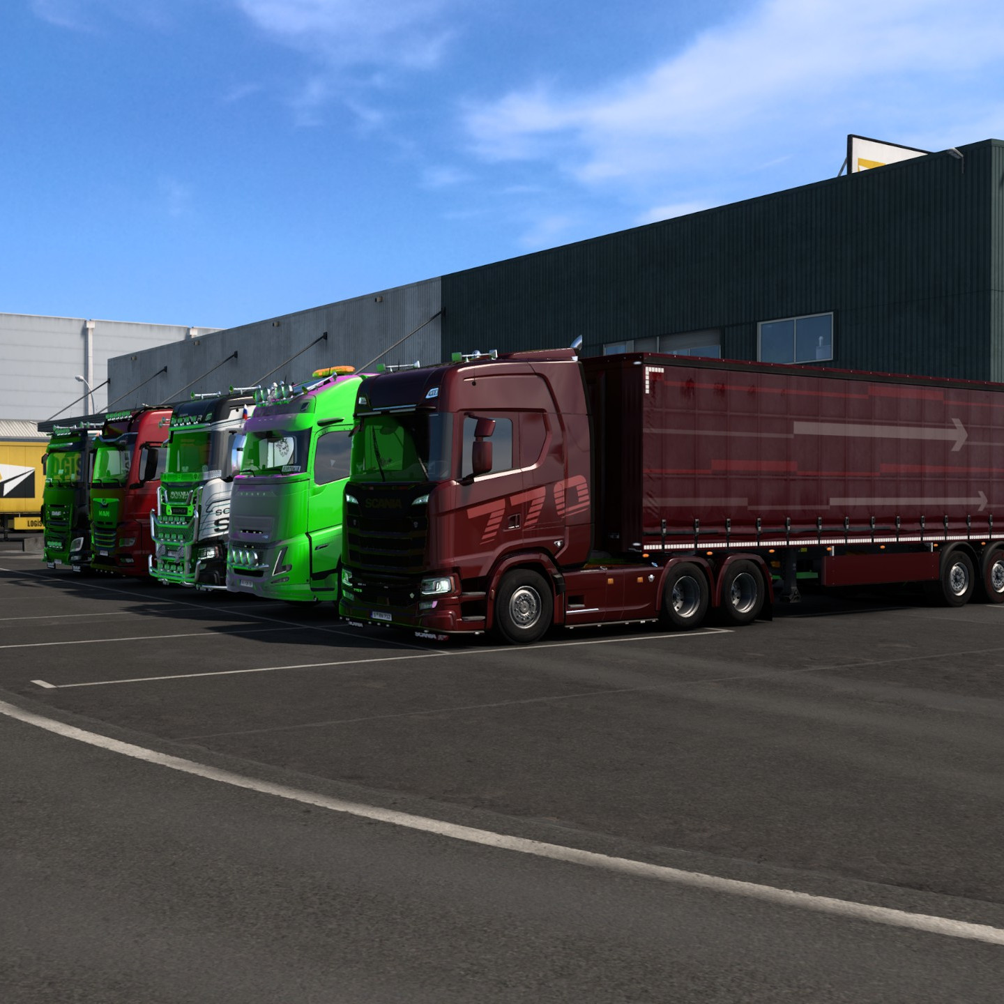 Конвой Euro Truck Simulator 2